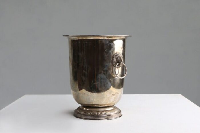 silver plated ice bucket 1900s 7