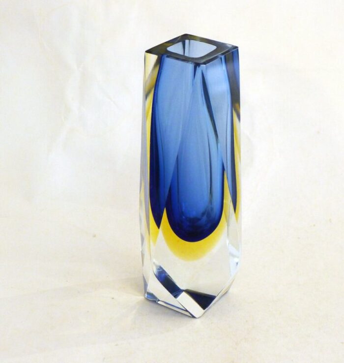 small somerso murano glass vase attributed to flavio poli 1960s 10