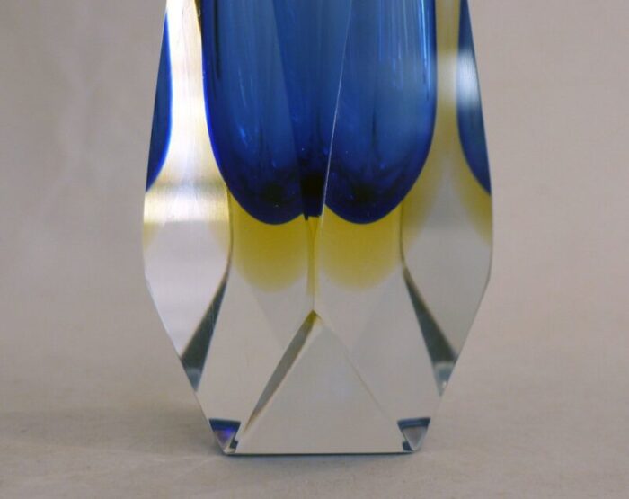 small somerso murano glass vase attributed to flavio poli 1960s 6