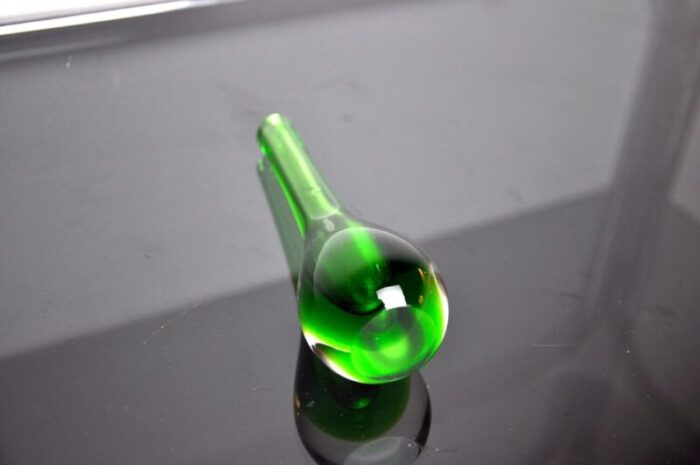 soliflor sommerso vase in green from seguso murano italy 1970s 6