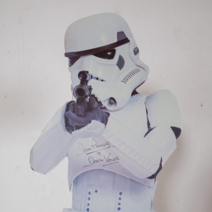 star wars stormtrooper in cardboard by david prowse 1993 2