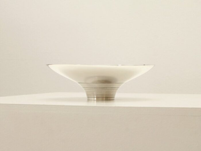 sterling silver bowl from georg jensen 1950s 2