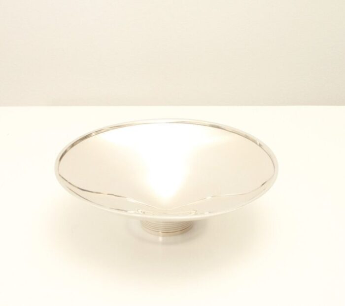 sterling silver bowl from georg jensen 1950s 3