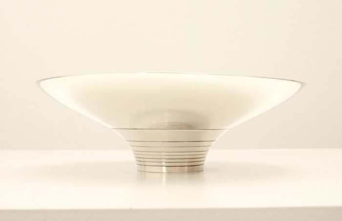 sterling silver bowl from georg jensen 1950s 6