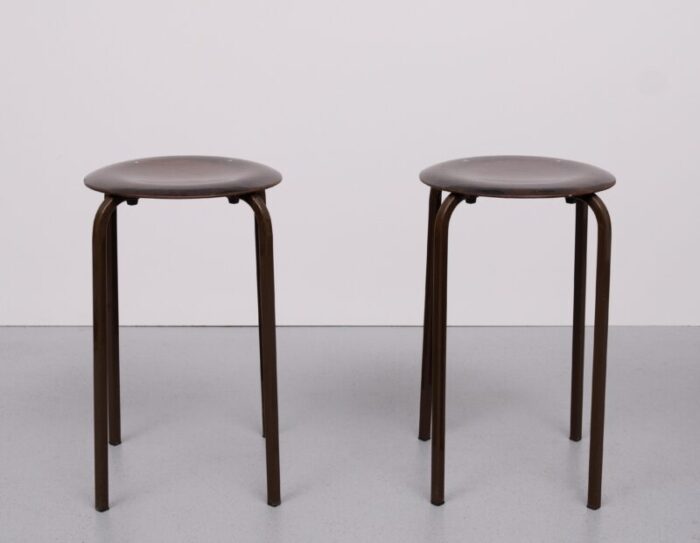 stools by obo eromes 1960s set of 2 3379