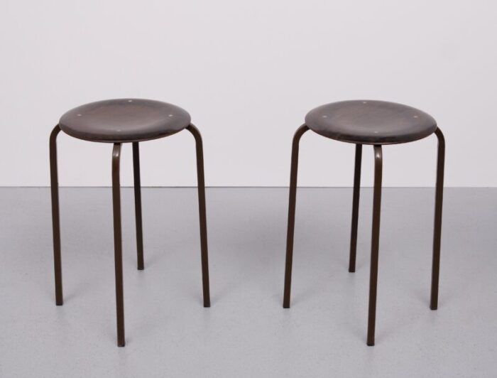 stools by obo eromes 1960s set of 2 9299