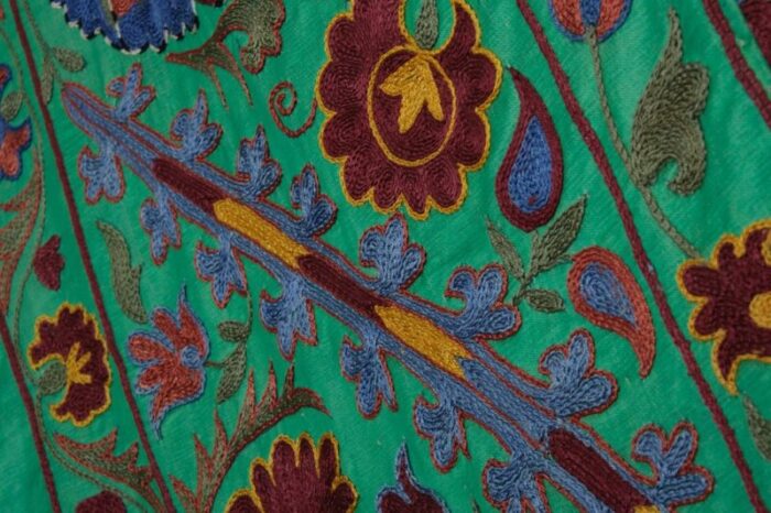 suzani silk wall hanging 1960s 8