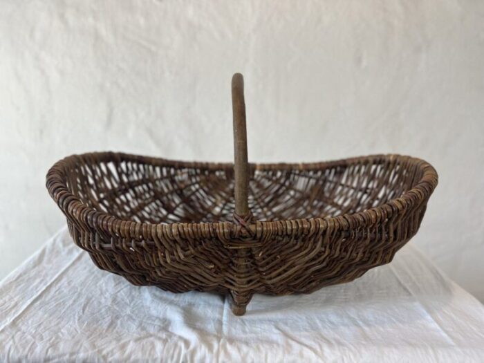 swedish country handmade willow basket 10