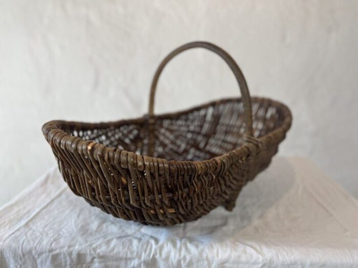 swedish country handmade willow basket 11