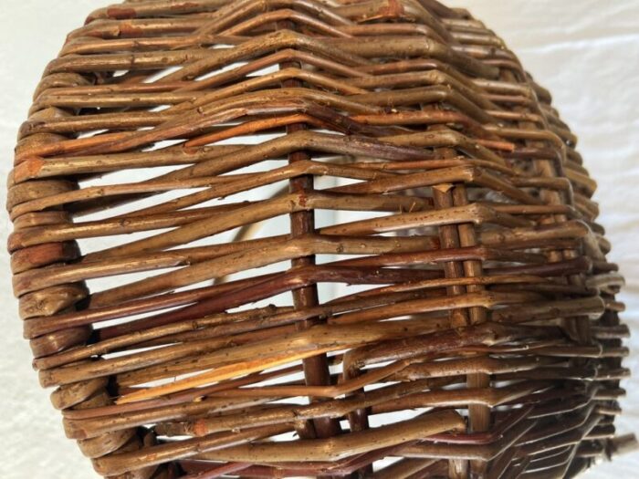 swedish country handmade willow basket 19