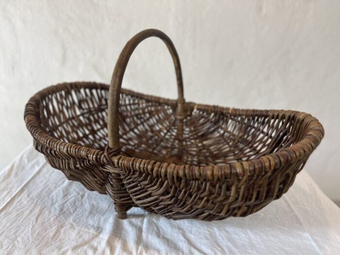 swedish country handmade willow basket 3