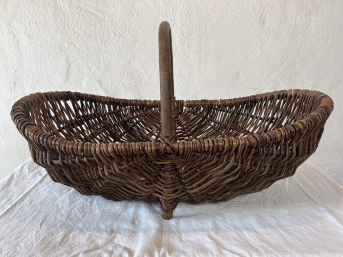 swedish country handmade willow basket 4