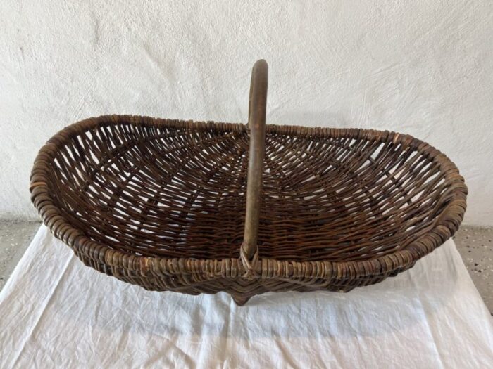 swedish country handmade willow basket 7