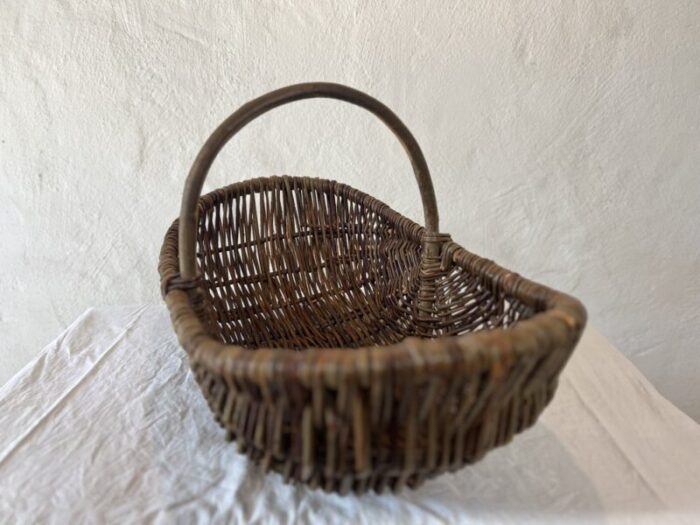 swedish country handmade willow basket 9