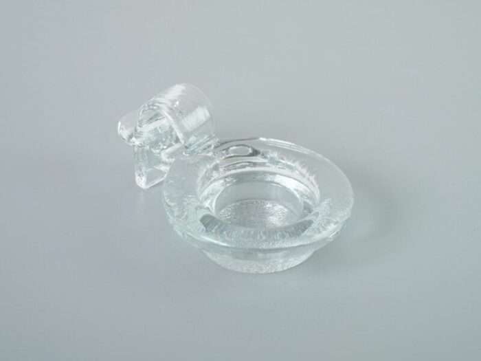 swedish glass candleholder from kosta boda 1960s 3