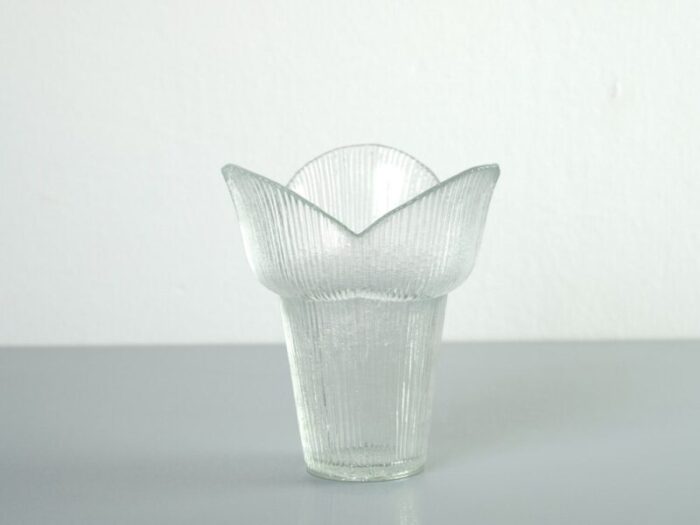 swedish glass vase 1960s 1