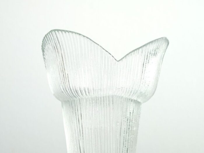 swedish glass vase 1960s 2