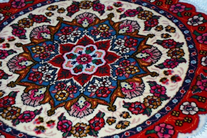 tabriz rug in silk and cotton 2000s 6