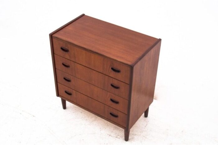 teak chest of drawers denmark 1960s 3100