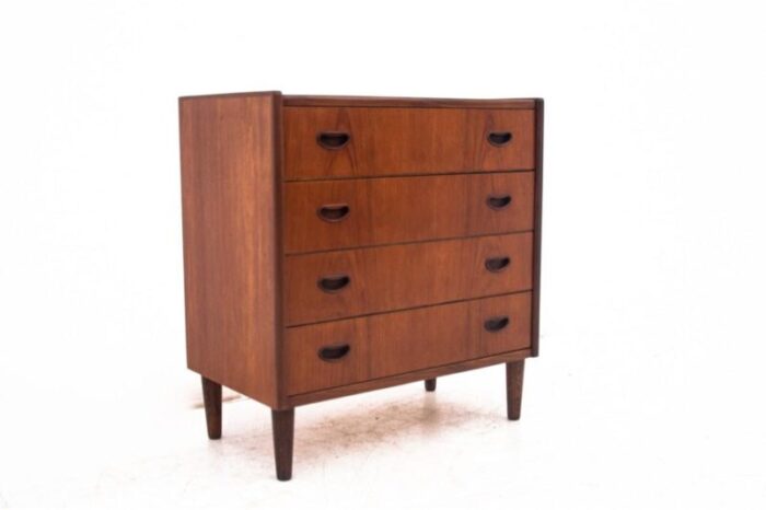 teak chest of drawers denmark 1960s 5508