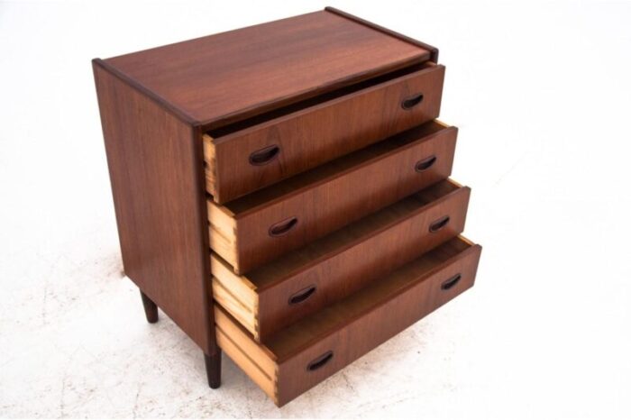 teak chest of drawers denmark 1960s 5729