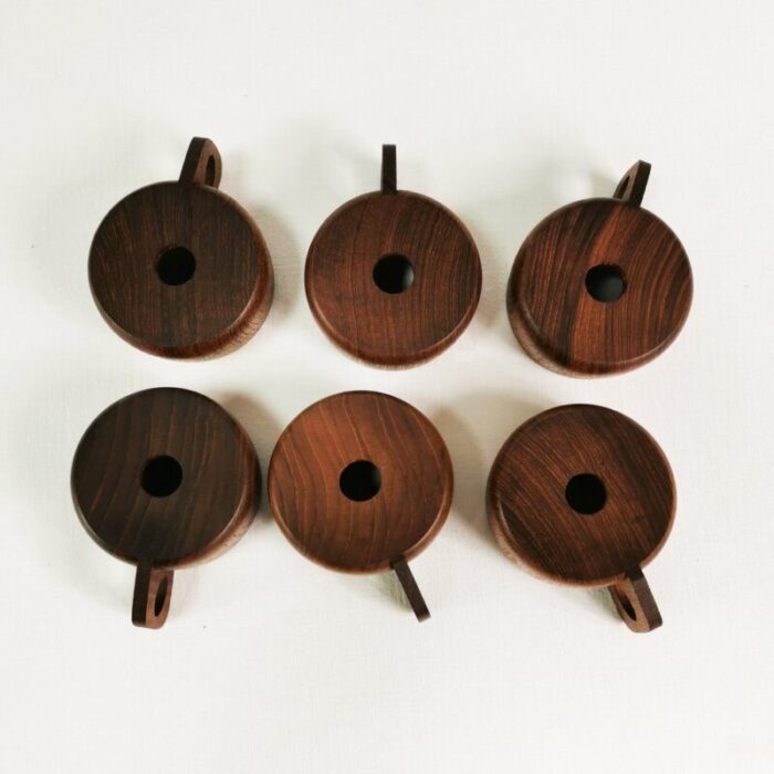 teak coffee and tea set from schott gen mainz germany 1970s set of 13 6