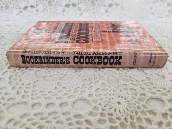 the old original bookbinders restaurant cookbook by charlotte adams 1961 3598