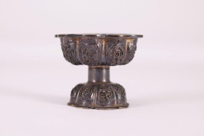 tibet china silver butter bowl 1