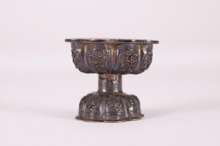 tibet china silver butter bowl 2