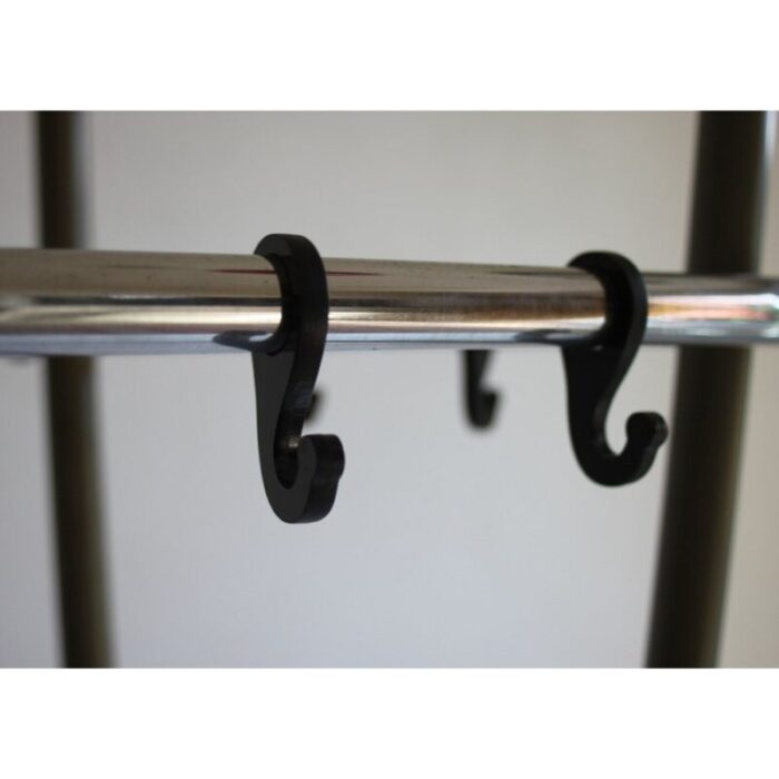 tubular coat rack by tubax belgium 1950s 5