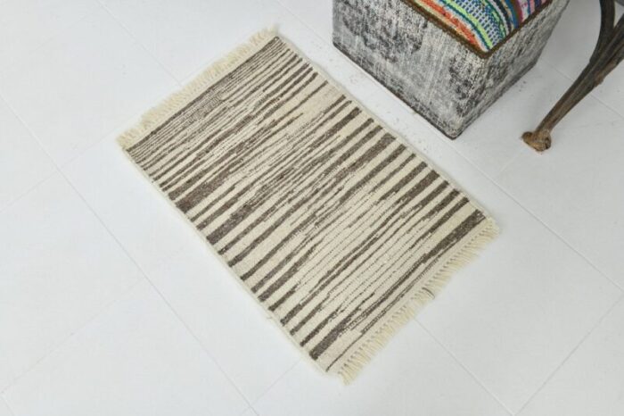 turkish natural wool kilim rug 2