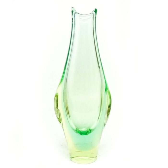 vase by miloslav klinger for zelezny brod glassworks former czechoslovakia 1960s 5