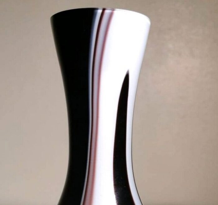 vase in colored opaline murano glass by moretti carlo 1970s 8