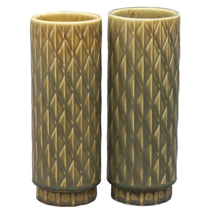 vases eterna by gunnar nylund for roerstrand sweden 1950s 1