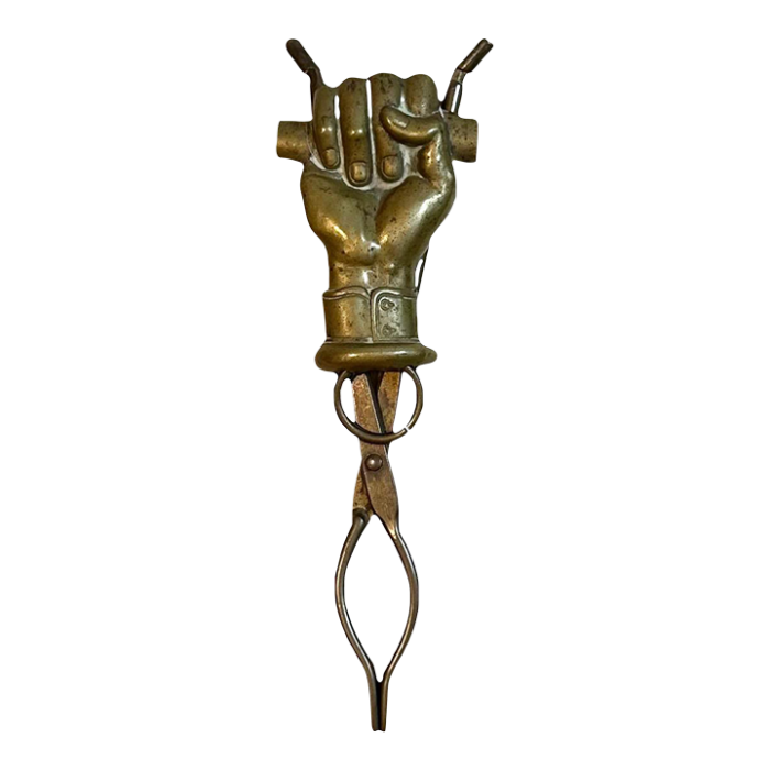 victorian brass skirt lifter 3431