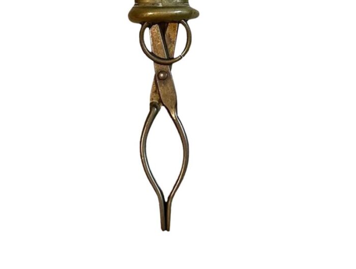 victorian brass skirt lifter 8936