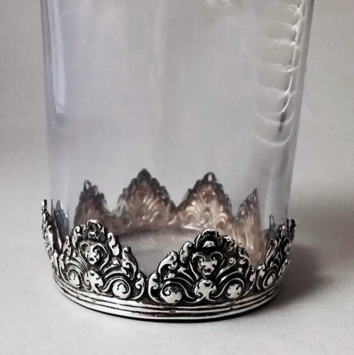 victorian crystal and silver bottle 1905 13