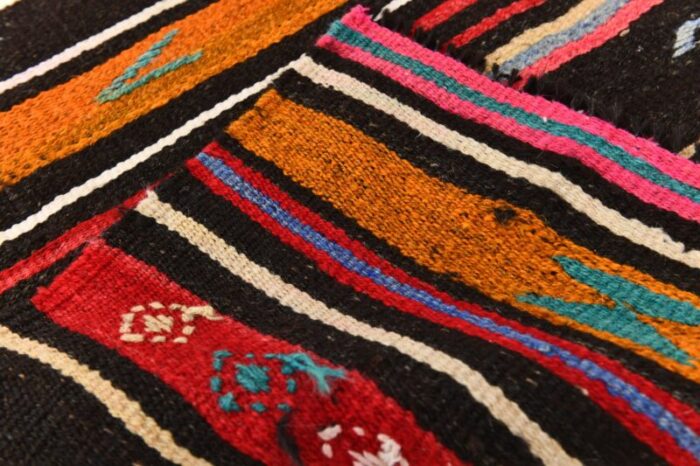 vintage anatolian traditional kilim rug 12