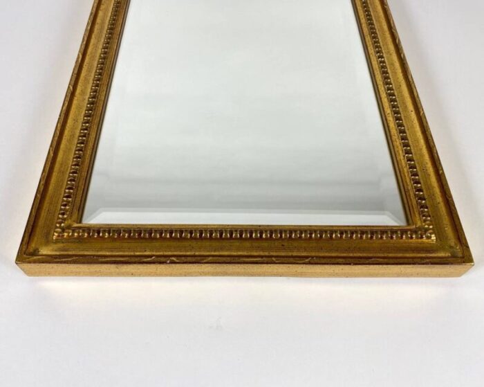 vintage belgian wooden mirror 3