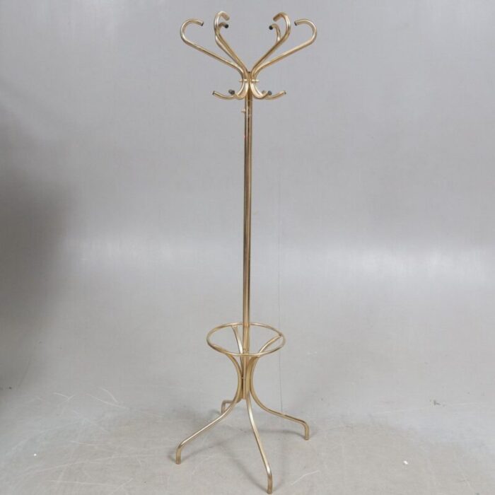 vintage bistro metal coat rack 1