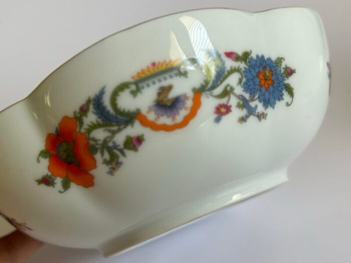 vintage ceralene a roynaud and co limoges france vieux china melon bowls set of 2 8003