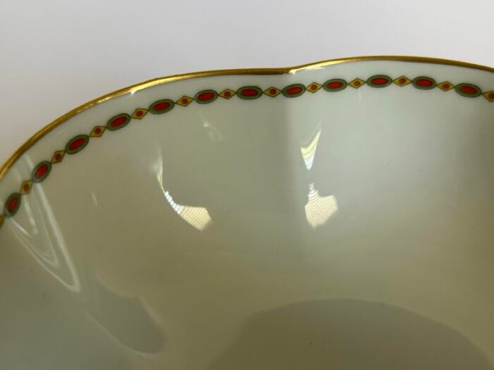 vintage ceralene a roynaud and co limoges france vieux china melon bowls set of 2 9856