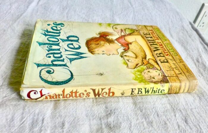 vintage charlottes web childrens book 0643