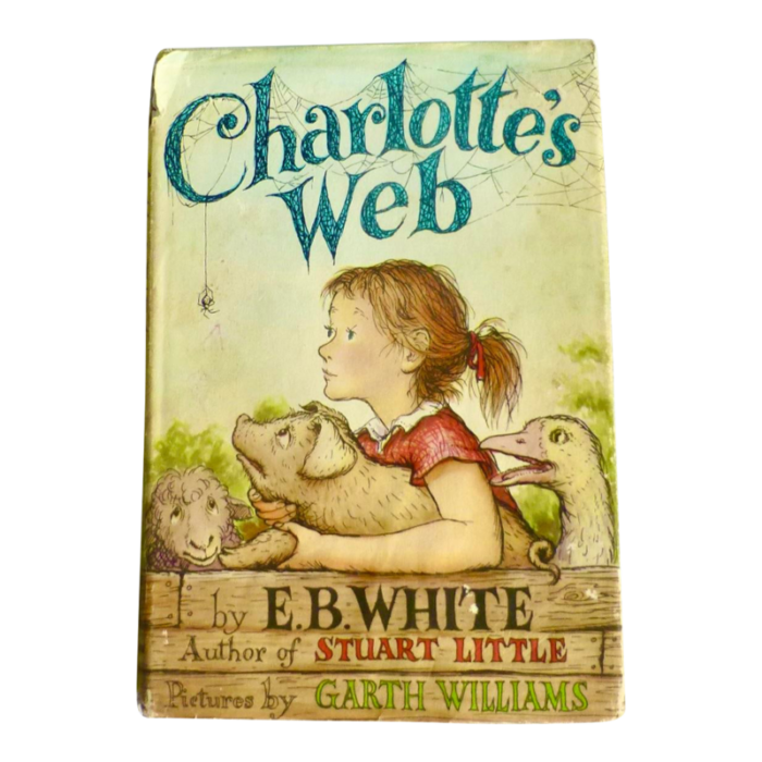 vintage charlottes web childrens book 3365