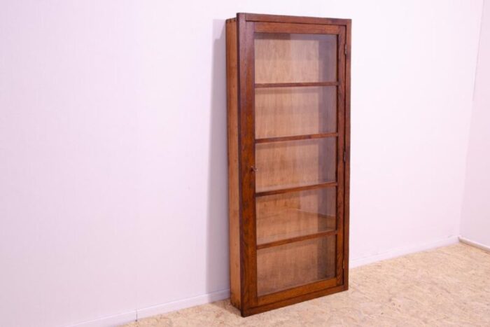 vintage czechoslovakian shelves cabinet 1930s 1370