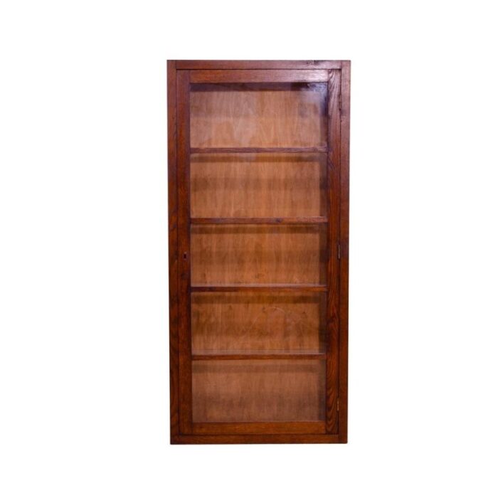 vintage czechoslovakian shelves cabinet 1930s 7431