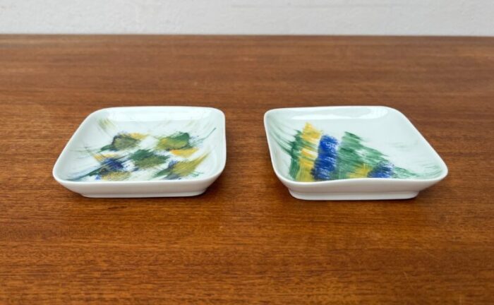 vintage danish ceramic wall plates from bornholm set of 2 4873