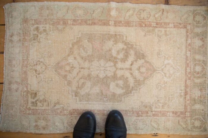 vintage distressed oushak rug 2 x 33 8788