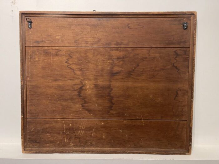 vintage epworth league attendance board wood and paint original condition 3476