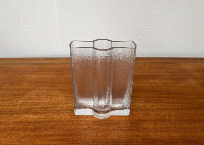 vintage finnish model railo glass vase by nanny still for riihimaeen lasi 1970s 6